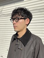 ダーチャ(Datsche)&nbsp;ニュアンスパーマ × コンパクトマッシュ　シャドウパーマ