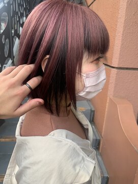 アルメリア 池袋(Arumeria) ピンク×ブラックケアブリーチ