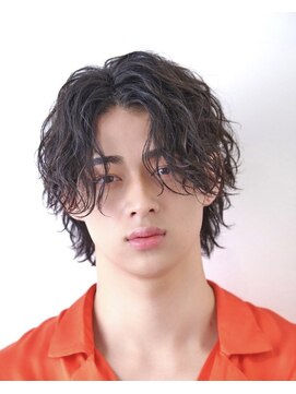 アストラ(ASTRA) MEN’S HAIR/波巻きツイストスパイラル/リバースセンターパート