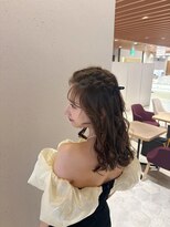 オアシスアヴェダ(OASIS AVEDA)&nbsp;ハーフツインアレンジ