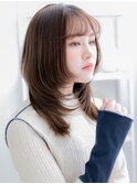 大人可愛いくせ毛風ひし形ハッシュカットヨシンモリc8越谷20代