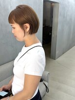 ヒースプール(Heathpool) ショートボブ/ 明るめブラウンベージュ