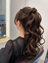 花恋 高めポニーテール