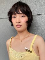 ヘアーアイストゥーレ(HAIR ICI TRE) グレージュ夏カラー暗髪グレーカラー透明感カラー