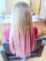 エクステンション クーチャー(Extention Cu'cha) ピンクグラデーション エクステ80g(o^^o)