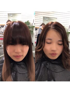 ビーヘアサロン(Beee hair salon) 【渋谷エクステBeee/安部 郁美】A/W NewStyle前髪エクステ