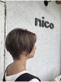 大人カジュアルショート