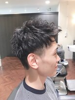 ロッソ 川口店(ROSSO)&nbsp;黒髪ツーブロショート