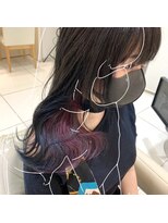 アッシュ 武蔵小金井店(Ash)&nbsp;＊秋冬にオススメ！ブルージュ×カシスピンクのインナーカラー＊