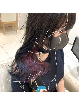 アッシュ 武蔵小金井店(Ash) ＊秋冬にオススメ！ブルージュ×カシスピンクのインナーカラー＊