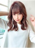 イメチェン/チェリーブラウン/フェミニン/モード/ダークアッシュ