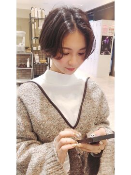 ヘアメイク シュシュ(Hair make chou chou) センターパートショート奈良大和八木