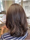 イルミナカラー×ミディアムスタイル 2021/8/05 [横浜/横浜駅]