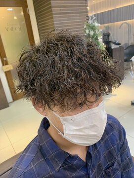 フォルテ 草薙店 波巻きパーマ マッシュ