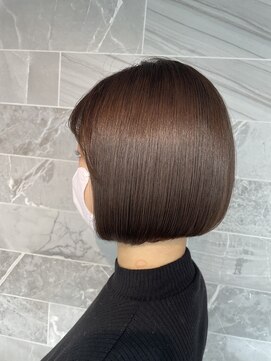 ジル アンク(Jill ankh) 《Jill ankh姫路駅前》ブリーチなしダブルカラー　寒色ベージュ