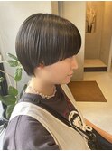 マッシュショート ラインショート ショートボブ /山中