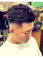 グルーミングサロン バーバーヤマシタ(GROOMING SALON BARBER YAMASHITA) fadeパーマ