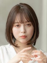 ドットハリス(.Hallis) 大人可愛い前髪/ミディアム/ボブ/20代30代/原宿/表参道