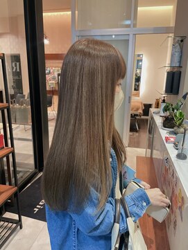 ナップヘアー NAP hair 【艶々】ハイライト×グレイアッシュ