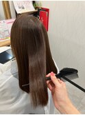 ロングストレートさらさら艶髪セミロング30代40代50代