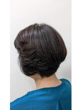 まつうら ヘアーサロン ヘアマニキュアのショートボブ