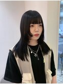 モードヘア　ウルフレイヤーカット　顔まわり【大宮美容室】