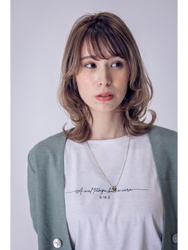 ブリング バイ スノードロップ 吉祥寺(BRING by Snowdrop) 前髪/マチルダボブ/ピンクベージュ/インナーグレージュ/吉祥寺