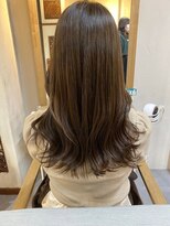 ヘアリゾート粋 トゥジュ 池袋東口店(tujuh)&nbsp;艶髪レイヤー/マロンブラウン