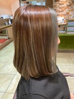 インパークス 草加店(INPARKS)&nbsp;フェイスフレーミング×グレージュ