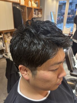 アメラボ(AmeLab) 名古屋天白区梅ヶ丘ビジネスアップバングショートツーブロック