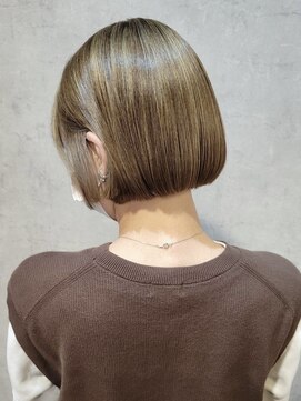 ノア 大宮店(Noa) 大人かわいい/ボブ/ミルクティーベージュ/グレージュ