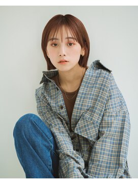 リトル エスタ 大名(little×esta) 切りっぱなしボブ