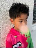 小学生男の子サイドツーブロスタイル♪