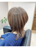 無造作セミロング