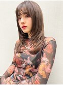 【kate 大宮】ダークブラウン×レイヤースタイル
