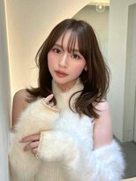 フィル 横浜(fil)&nbsp;くびれヘア_ミニウルフチェリーブラウンホワイトグレージュ