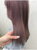 くすみピンクカラー