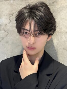サイン メンズ 渋谷(SIGN men's)の写真/【カット＋フェザーパーマ】オーダー率多数◎東京トレンドの再現性抜群フェザーパーマスタイルを叶えます!