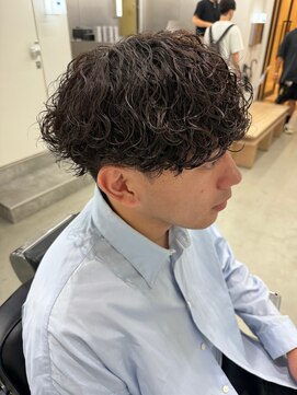 ロンド ローガン 名駅(Lond LOGAN) メンズ　波巻きプードル