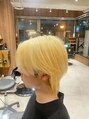 オスマン 御茶ノ水神保町店(Osmann) リタッチのみブロンドカラー!垢抜けたい人オススメです。