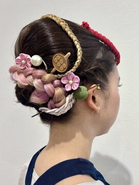 ルシエル バイ カトレアグループ(Le Ciel) お祭りヘアセット/ヘアセット/お祭り/浴衣