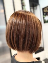 ヘアースタジオ ジェイワン(hair studio J ONE)&nbsp;30代40代50代60代白髪ぼかし　サラサラ前下がりボブ脱白髪染め