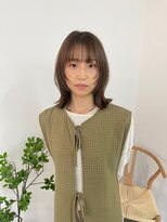 ディッシィ 立川(D'ICI)&nbsp;《SAYAKA》大人ベージュカラー×顔まわりレイヤー