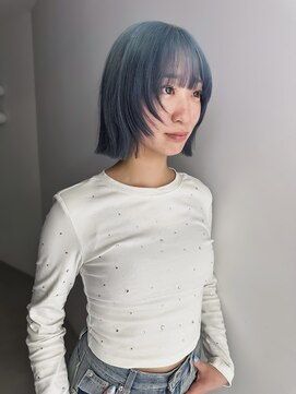 キオク(KIOX) ブルーカラー/水色カラー/ハイトーン/ブリーチカラー/名古屋/栄