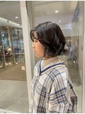 コテ巻き風パーマ