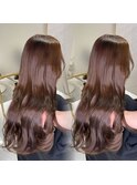 韓国レイヤーカット×暗髪カラー×髪質改善