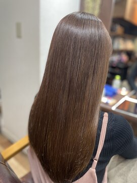 ルアン(Luan) ロングレイヤー×ベージュ