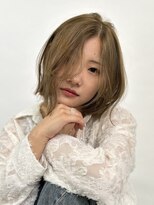 ディッセンバー 伊勢崎(December) レイヤーカット/グレージュ/レイヤーボブ/ミルクティーベージュ