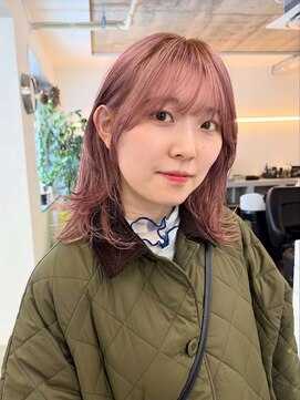 テンション(tension) ブリーチカラーダブルカラーレイヤーカット札幌大通バスセンター