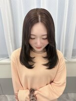 フォルテ 天神大名(FORTE)&nbsp;髪質改善/韓国ヘア/ミディアムレイヤー/レイヤー/ミルクブラウン